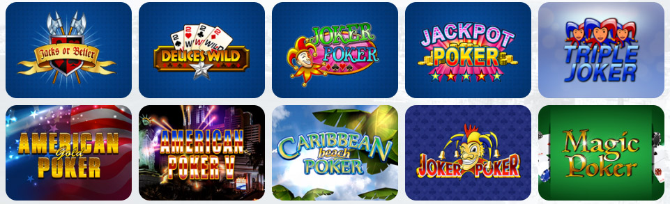 Video Poker F1 CASINO